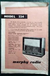 Murphy Radio 広告チラシ