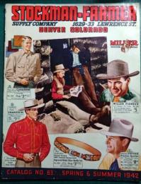 洋カタログ　Miller Stockman Farmer Catalog No.63 Spring & Summer 1942