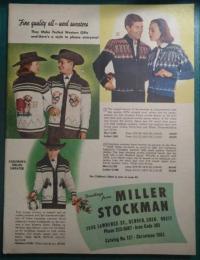 洋カタログ　Miller Stockman Catalog No.137 Christmas 1963