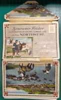 Souvenir Folder Illustrating in Colors Cowboy Life in the Northwest