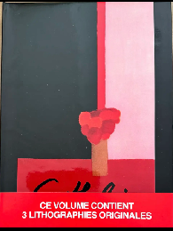 ベルナール・カトラン リトグラフ集　Cathelin Lithographe 1957-1986　※版画入,署名入