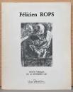 (仏文)フェリシアン・ロップス　コレクション販売目録　2冊セット【Felicien Rops : Vente Publique du 26 Septembre 1987/Decembre 1990】