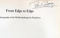 (英文)ポール・ジョイス写真集　フロム・エッジ・トゥ・エッジ(サイン入り)【From Edge to Edge : Photographs of the Welsh landscape by Paul Joyce :  Signed Copy】