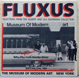 （英文）フルクサス展　ギルバート＆リサ・シルバーマン・コレクション【Fluxus : Selections from the Gilbert and Lila Silverman Collection】