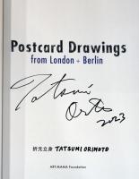 折元立身　Postcard Drawings from London + Berlin　（サイン入り）