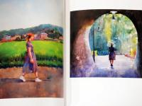 岩本和保画集　ひかりのしっぽ　〈落款・サイン入り〉