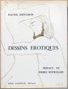 (仏文)レイチェル・メンキオール　エロティック　デッサン集【Rachel Menchior: Dessins Erotiques】