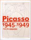 (仏文)ピカソ　1945-1949　再生の時代【Picasso　1945-1949　I'ere du Renouveau】
