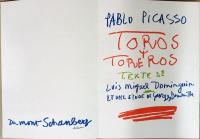 (独文)ピカソ画集　闘牛と闘牛士【Pablo Picasso : Toros y Toreros】