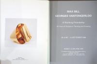 (英文)マックス・ビルとジョルジュ・ヴァントンゲルロー　仕事上の友情【Max Bill  & Georges Vantongerloo : A Working Friendship 50 Years of Sculpture, Painting and Drawing】