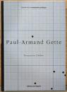 (仏文）ポール＝アルマン・ジェット作品集【Paul-Armand Gette (Carnets de la commnde publique)】