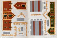 (英文)切って組み立てる海岸沿いのヴィクトリアンハウス(H-Oスケール)【Cut＆Assemble, A Victorian Seaside Resort in Full Color】