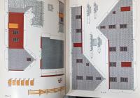 (英文)切って組み立てるコロニアル建築　5つの歴史的建築(H-Oスケール)【Cut＆Assemble Colonial House in Full Color】