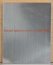 ドナルド・ジャッド展 Donald Judd selected works 1960-1991
