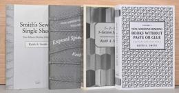 (英文）糊や接着剤を使わない製本術　4巻セット【Keith A. Smmith : Non - Adhesive Binding Four Volumes】