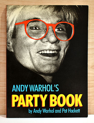割引購入 レア】Andy Warhol／PARTY BOOK ，アンディー・ウォーホル アート・デザイン・音楽