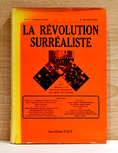 仏文）アンドレ・ブルトン シュルレアリスム革命 1924-1929【La