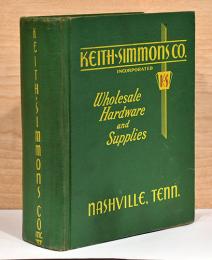 （英文）1957年　キース・シモンズ　機械製品・用具卸売カタログ【Keith-Simmons Co. Wholesale Hardware and Supplies】