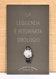 （伊文）A・ランゲ＆ゾーネ　腕時計カタログ【La Leggenda e Ritornata Orologio.】