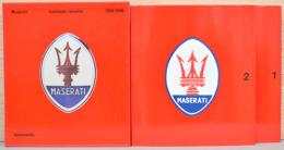 （伊・英・仏文）マセラティ　カタログレゾネ【Maserati Catalogue Raisonne 1926-1990】