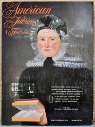 （英文）アメリカンファブリック・アンド・ファッションズ No.106　1976年 冬・春【American Fabrics and Fashions:No.106】