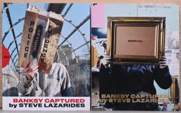 (英文)スティーヴ・ラザリデス写真集　バンクシー・キャプチャード　Vol.1,2 2冊セット【Banksy Captured by Steve Lazarides】