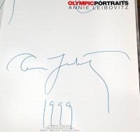 (英文)アニー・リーボヴィッツ写真集 オリンピック・ポートレイツ(サイン入り)【Annie Leibovitz : Olympians】