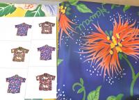 (英文)ハワイアン・シャツのラッピングペーパー【Hawaiian Shirt Gift Wrap】