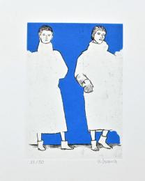 大沢昌助銅版画集 〈サイン・エディション入　オリジナル版画全5枚セット〉