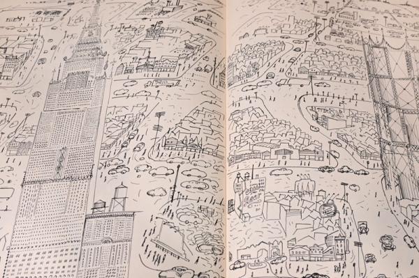 英文）ソール・スタインバーグ画集 パスポート【Saul Steinberg : The