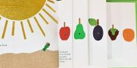 (英文)点字付き 触覚絵本　はらぺこあおむし【The Very Hungry Caterpillar】