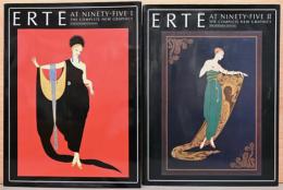エルテ全画集　Erte At Ninety-Five 1&2, The Complete New Graphics, The Extended Edition （2冊セット）