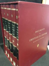 Documents pour l'histoire du costume de Louis XV à Louis XVIII