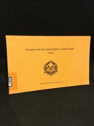 Designs of Modern Costume　1812