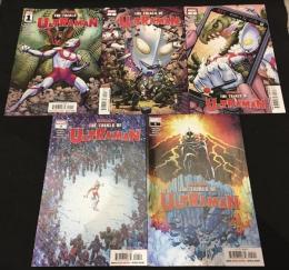 ULTRAMAN : THE TRIALS OF ULTRAMAN #1-5 全5冊セット　【アメコミ】【原書コミックブック(リーフ)】