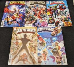 BATTLEWORLD #1-5 全5冊セット　【アメコミ】【原書コミックブック(リーフ)】