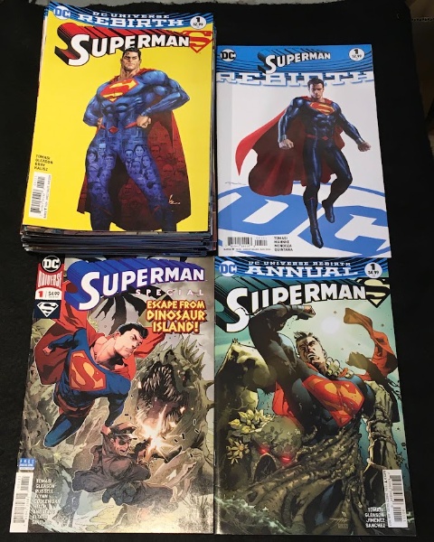 SUPERMAN (2016-2018) #1-45(annual, special, rebirth) 全48冊セット
