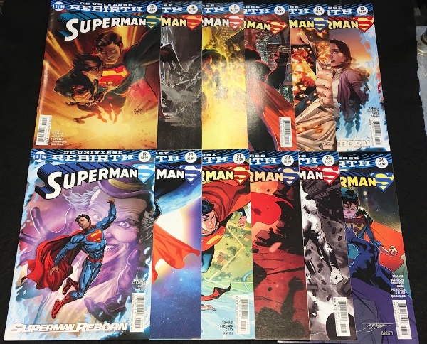 SUPERMAN (2016-2018) #1-45(annual, special, rebirth) 全48冊セット