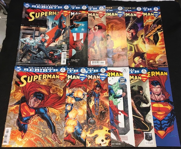 SUPERMAN (2016-2018) #1-45(annual, special, rebirth) 全48冊セット