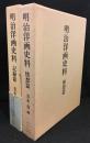 明治洋画史料　懐想篇　記録篇　2冊セット