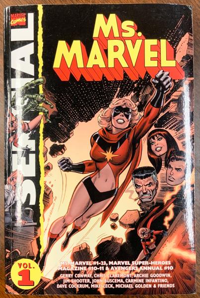 Ms Marvel Marvel Essential アメコミ 原書トレードペーパーバック Chris Claremont他 古本 中古本 古書籍の通販は 日本の古本屋 日本の古本屋