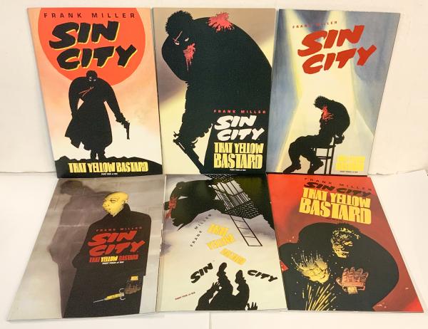 SIN CITY 6巻セット SIN CITY: THAT YELLOW BASTARD 全6冊揃【アメコミ】【原書