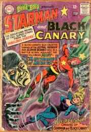 the BRAVE and the BOLD 61号 STARMAN and BLACK CANARY【アメコミ】【原書コミックブック（リーフ）】