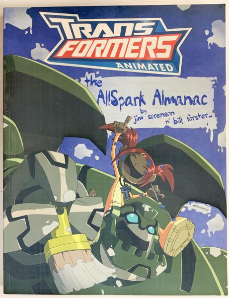 トランスフォーマーアニメイテッド　オールスパークアルマナック　IDW　洋書 トランスフォーマーアニメイテッドオールスパークアルマナック