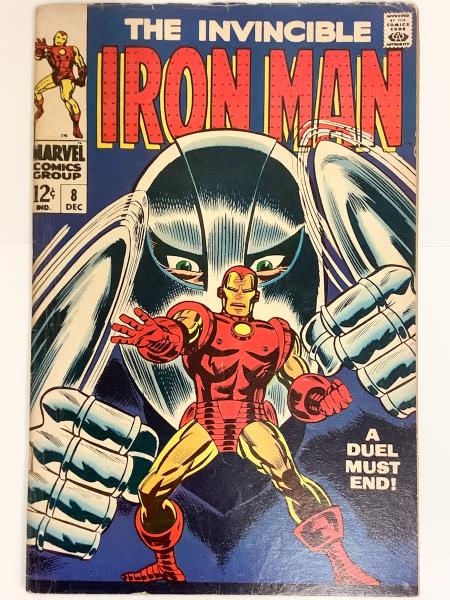 値下げ❗️ソー　ハルク　アイアンマン　超レア表紙　アメコミリーフ IRON MAN #008【アメコミ】【原書コミックブック（リーフ）】(Archie