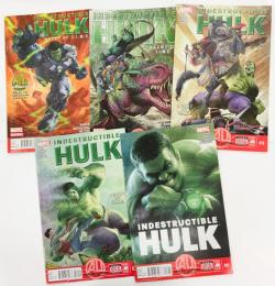 INDESTRUCTIBLE HULK: AGENT OF T.I.M.E. (AGE OF ULTRON AFTERMATH) 5冊一括【アメコミ】【原書コミックブック（リーフ）】