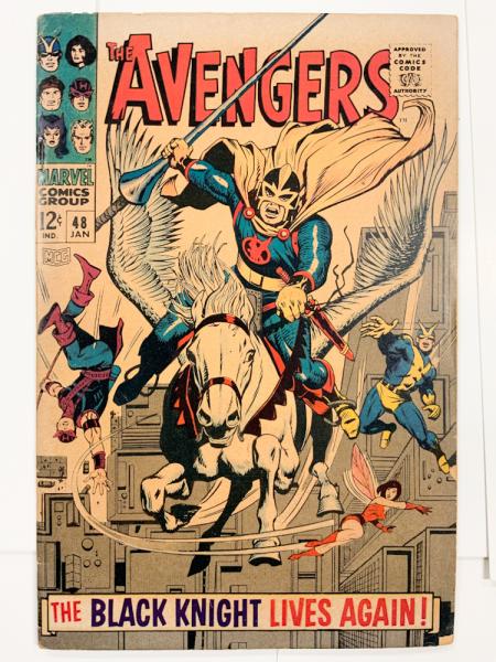 AVENGERS #048 ブラックナイト初登場【アメコミ】【原書コミック