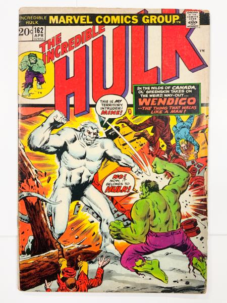 INCREDIBLE HULK #162 ウェンディゴ初登場!【アメコミ】【原書