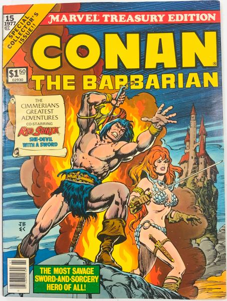 CONAN THE BARBARIAN (MARVEL TREASURY EDITION #015)【アメコミ