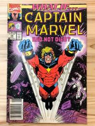 WHAT IF (1989) #014  WHAT IF... CAPTAIN MARVEL HAD NOT DIED?【アメコミ】【原書コミックブック（リーフ）】